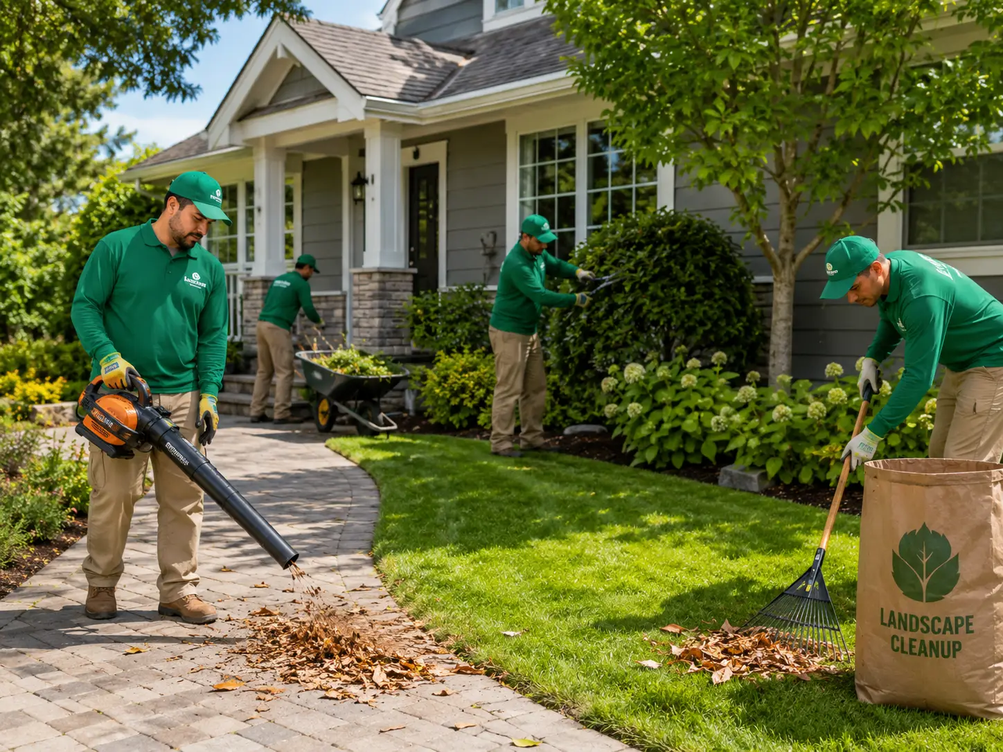 Cleanup Solutions for Outdoor Hardscape Installations